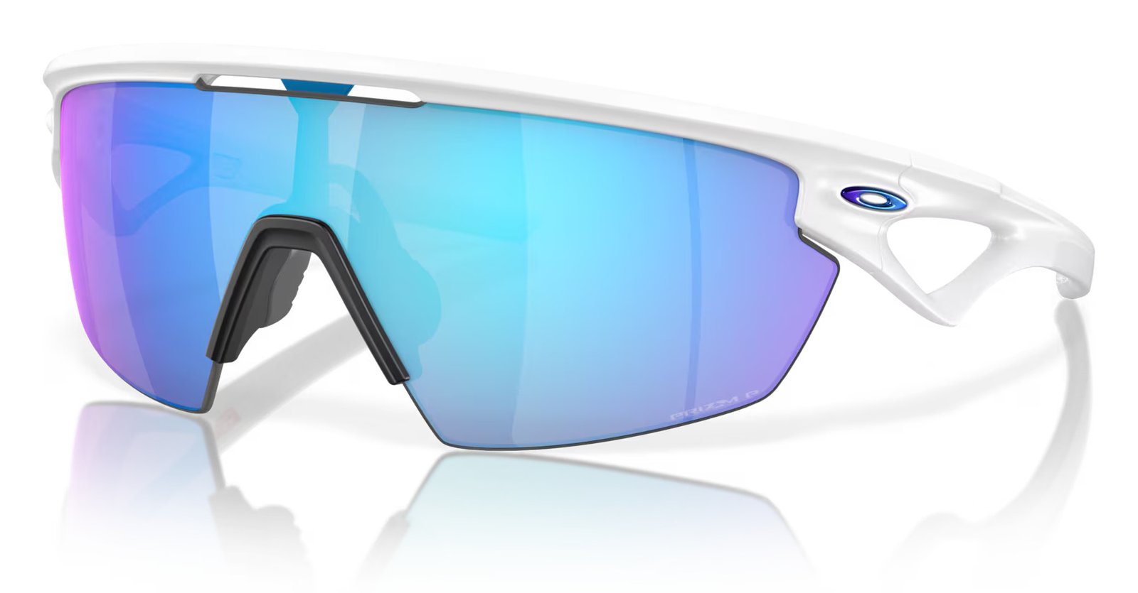 Oakley Sphaera MtWhite w/ Prizm Sapphire Pol lunettes de soleil