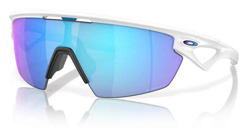 Oakley Sphaera MtWhite w/ Prizm Sapphire Pol lunettes de soleil