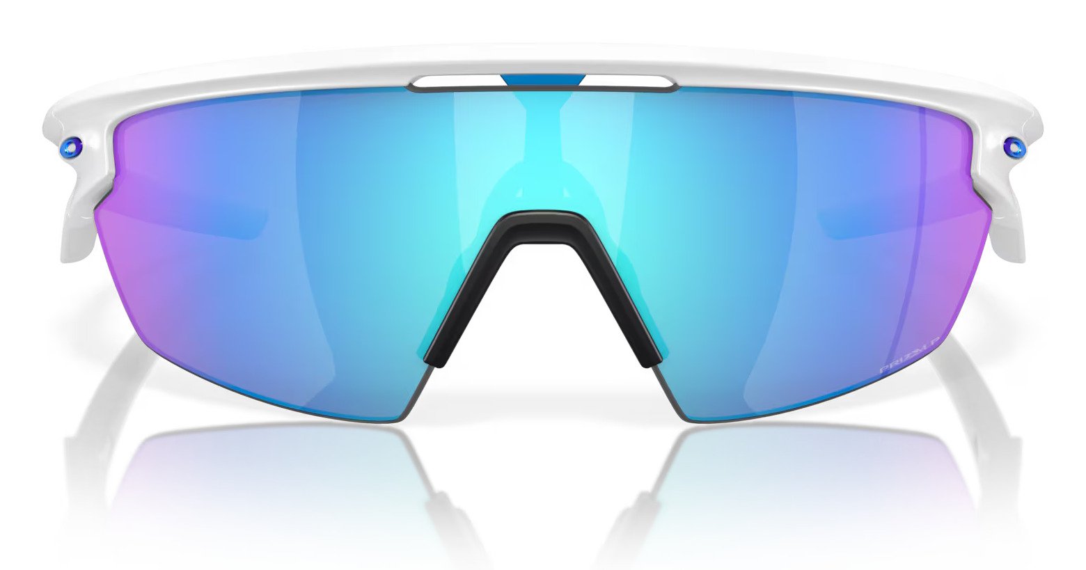 Oakley Sphaera MtWhite w/ Prizm Sapphire Pol lunettes de soleil