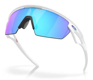 Oakley Sphaera MtWhite w/ Prizm Sapphire Pol lunettes de soleil