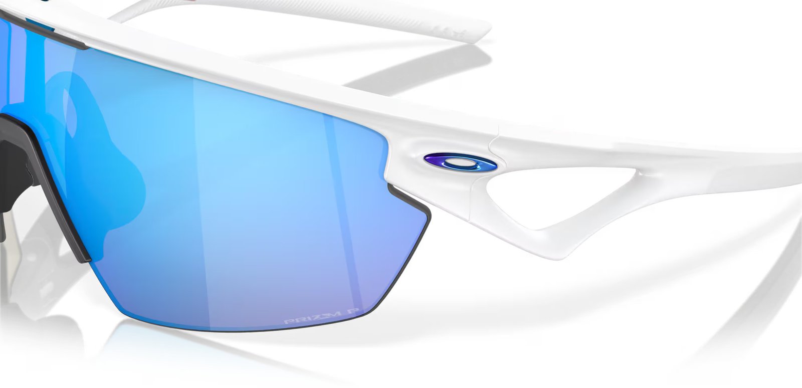 Oakley Sphaera MtWhite w/ Prizm Sapphire Pol lunettes de soleil