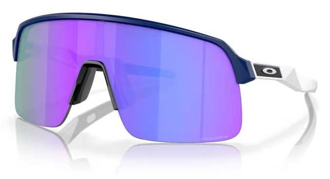 Oakley Sutro Lite Matte Navy/Matte White w/Prizm Violet lunettes de soleil