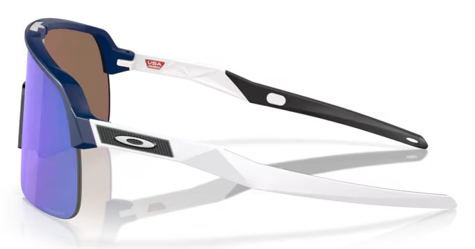 Oakley Sutro Lite Matte Navy/Matte White w/Prizm Violet lunettes de soleil