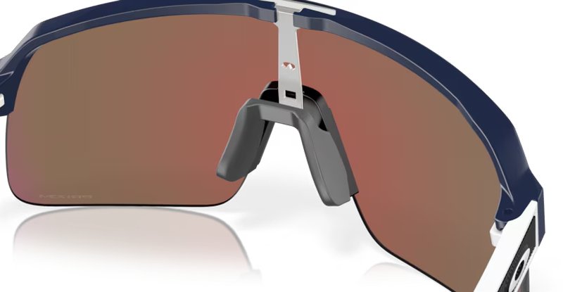 Oakley Sutro Lite Matte Navy/Matte White w/Prizm Violet lunettes de soleil