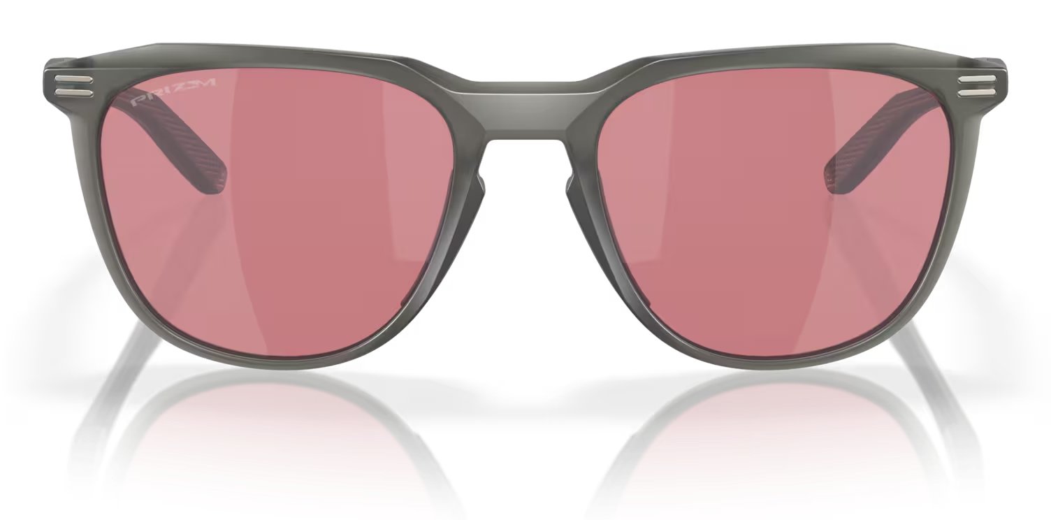 Oakley Thurso lunettes de soleil, Prizm dark Golf Lenses/Matte Grey Smoke Frame
