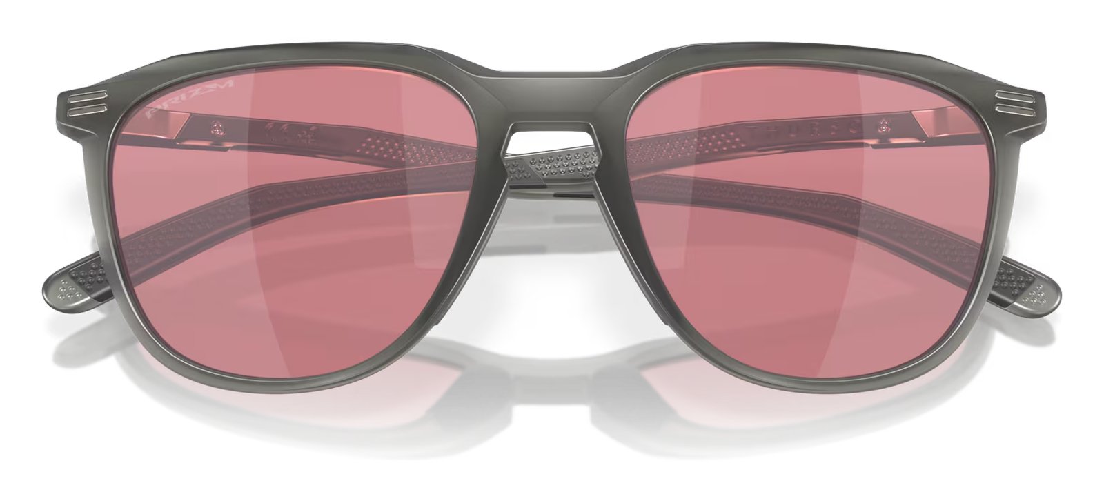 Oakley Thurso lunettes de soleil, Prizm dark Golf Lenses/Matte Grey Smoke Frame