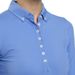 KJUS Catalina Cool longsleeve polo femme, yonder