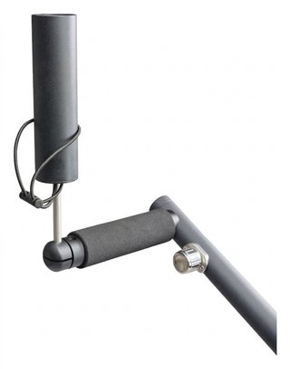 Davies Caddy Compact porte-parapluie pour Davies Caddy SMART et QUICK FOLD, noir mat