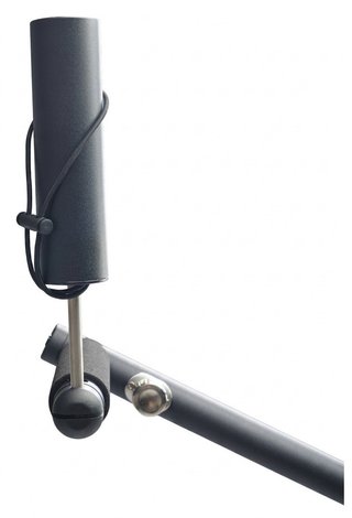 Davies Caddy Compact porte-parapluie pour Davies Caddy SMART et QUICK FOLD, noir mat