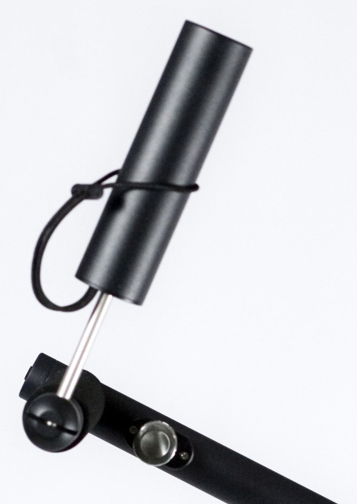 Davies Caddy Compact porte-parapluie pour Davies Caddy SMART et QUICK FOLD, noir mat