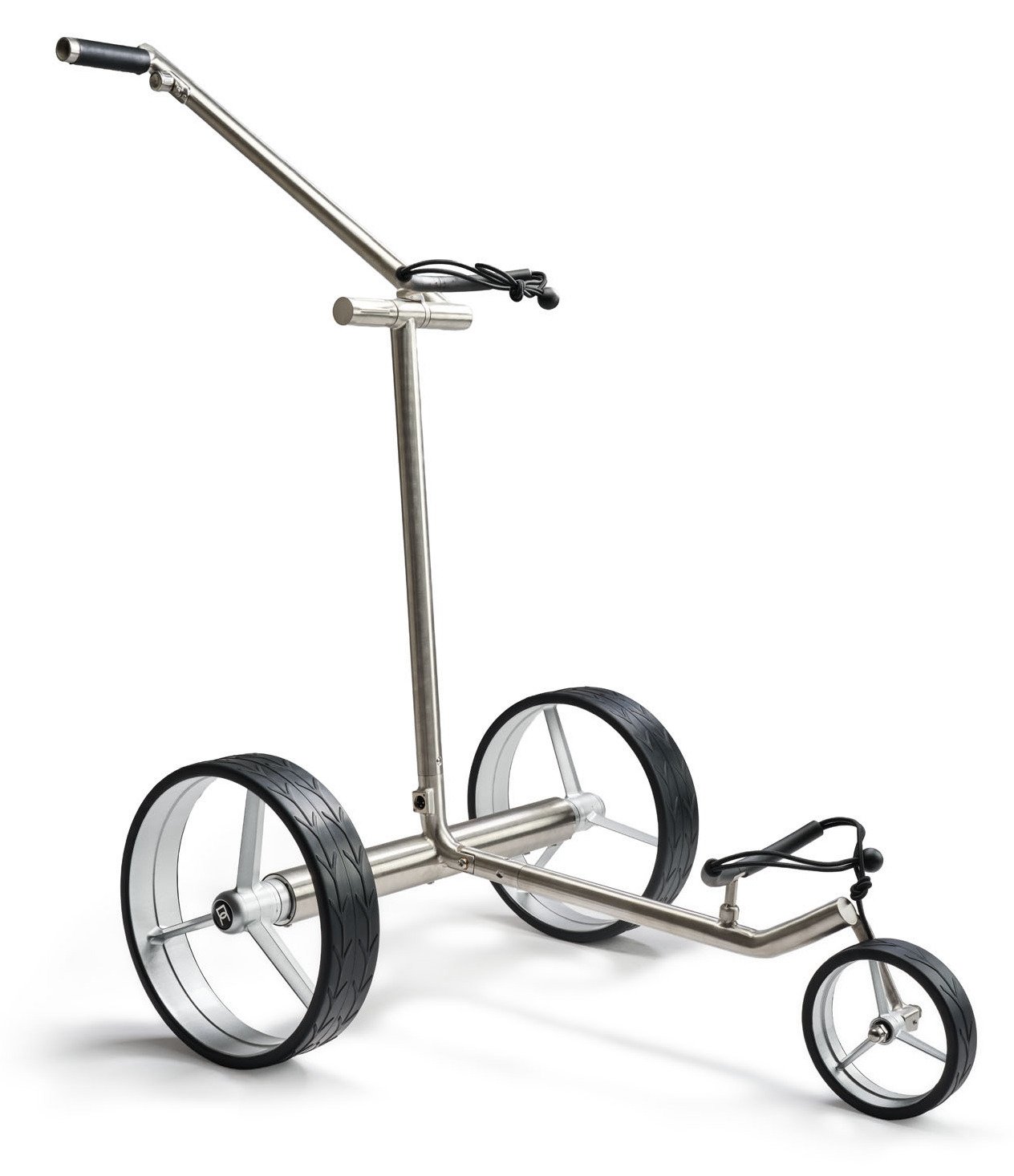 Davies Caddy Premium L Brush chariot électrique, argent