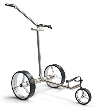 Davies Caddy Premium L Brush chariot électrique, argent