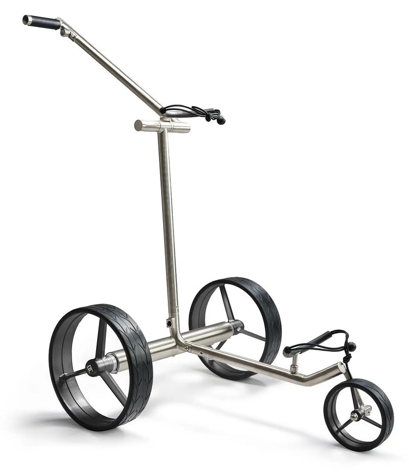 Davies Caddy Premium L Brush chariot électrique, argent