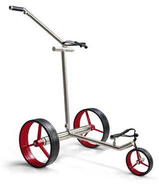 Davies Caddy Premium L Brush chariot électrique, argent