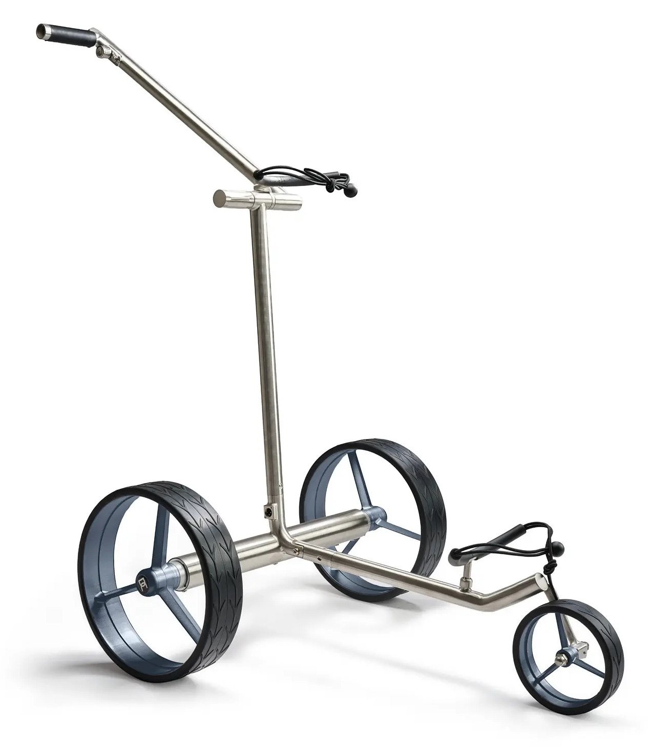 Davies Caddy Premium L Brush chariot électrique, argent