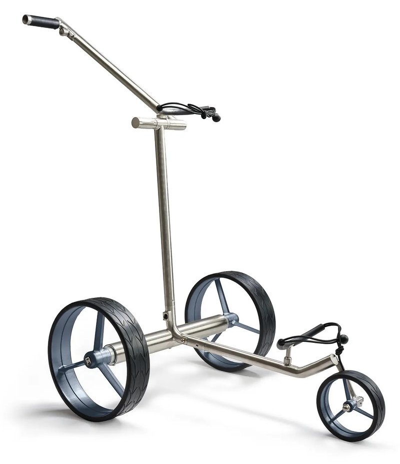 Davies Caddy Premium L Brush chariot électrique, argent