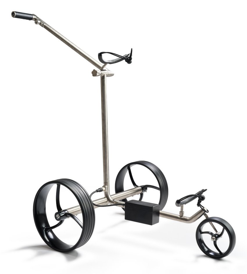 Davies Caddy Titan chariot électrique, gris/roues noires