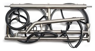 Davies Caddy Titan chariot électrique, gris/roues noires