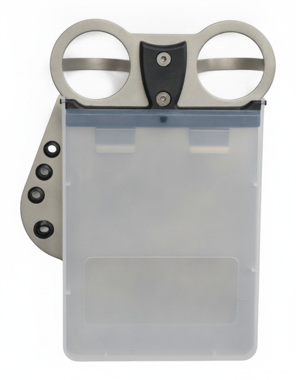 Davies Caddy score card holder, Titan porte-carte de score, titanium