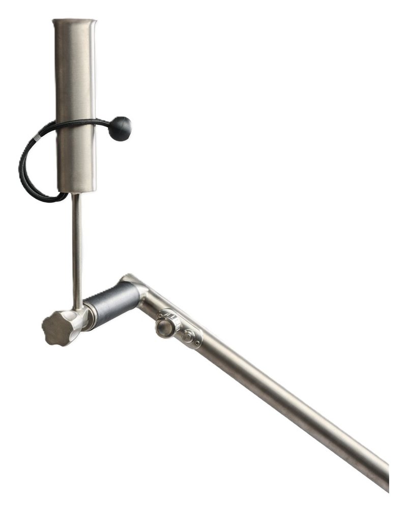 Davies Caddy Titan Adjustable Umbrella Holder accessoire de chariot, titanium