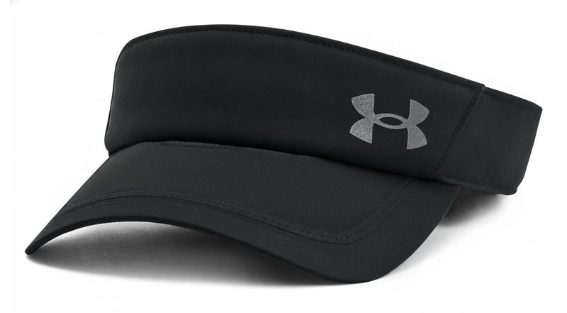 Under Armour Iso-chill Launch visière homme, noir/réfléchissant