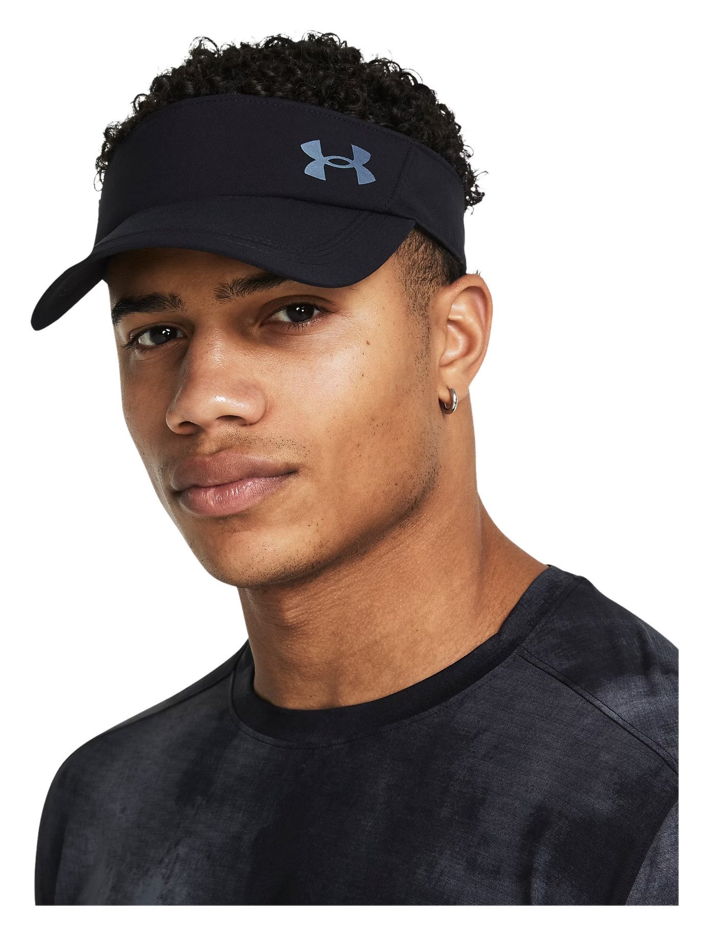 Under Armour Iso-chill Launch visière homme, noir/réfléchissant