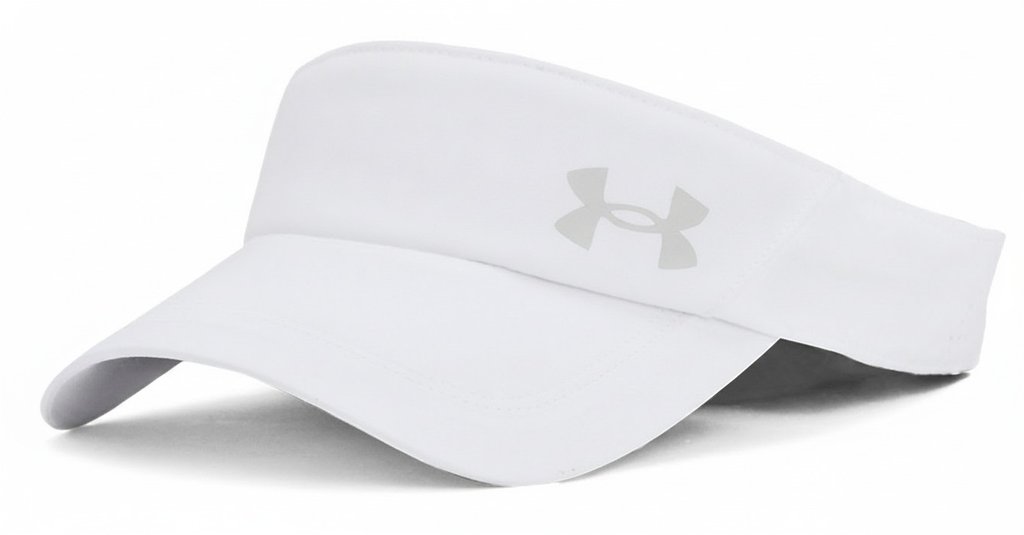 Under Armour Iso-chill Launch visière homme, blanc/réfléchissant