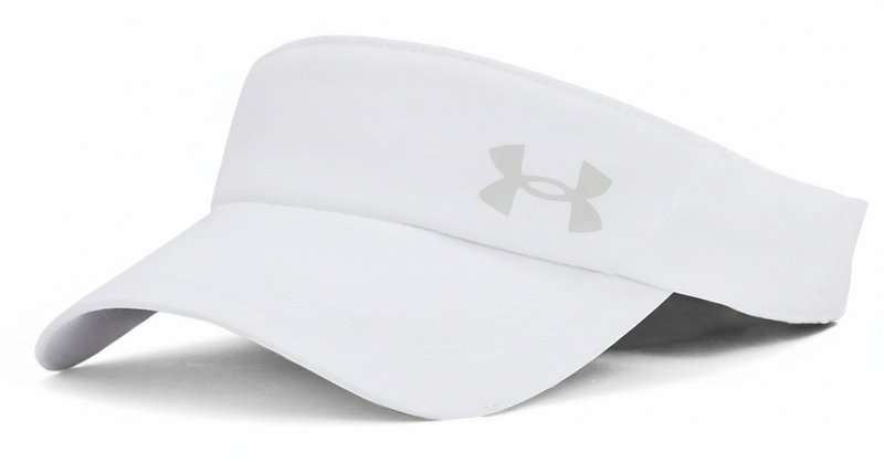 Under Armour Iso-chill Launch visière homme, blanc/réfléchissant