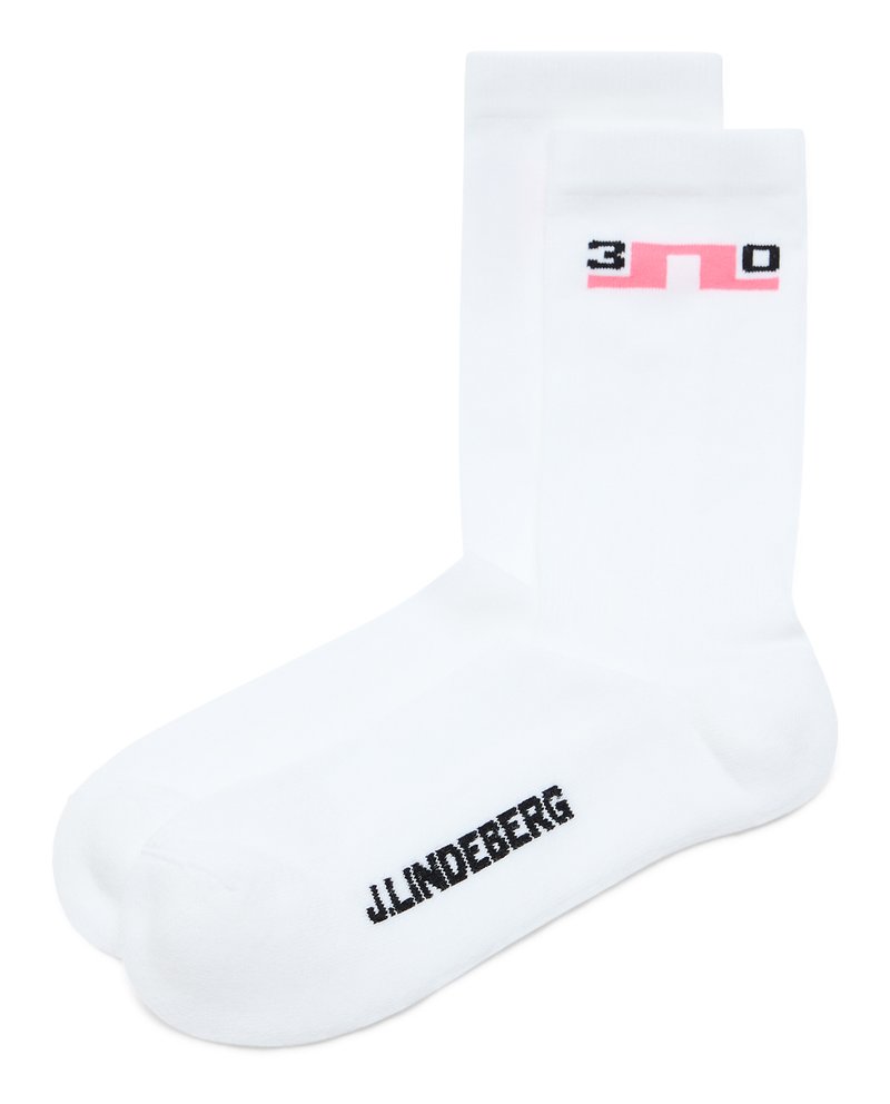 J.Lindeberg 30Y Kameron chaussettes, blanc