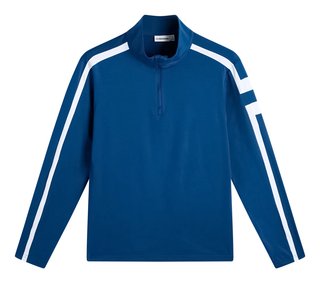 J.Lindeberg Keaton Quarter Zip pull homme, Estate Blue
