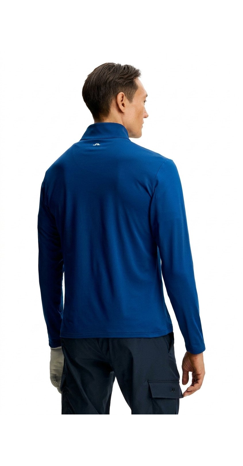 J.Lindeberg Keaton Quarter Zip pull homme, Estate Blue