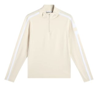 J.Lindeberg Keaton Quarter Zip Mid Layer veste homme, Moonbeam