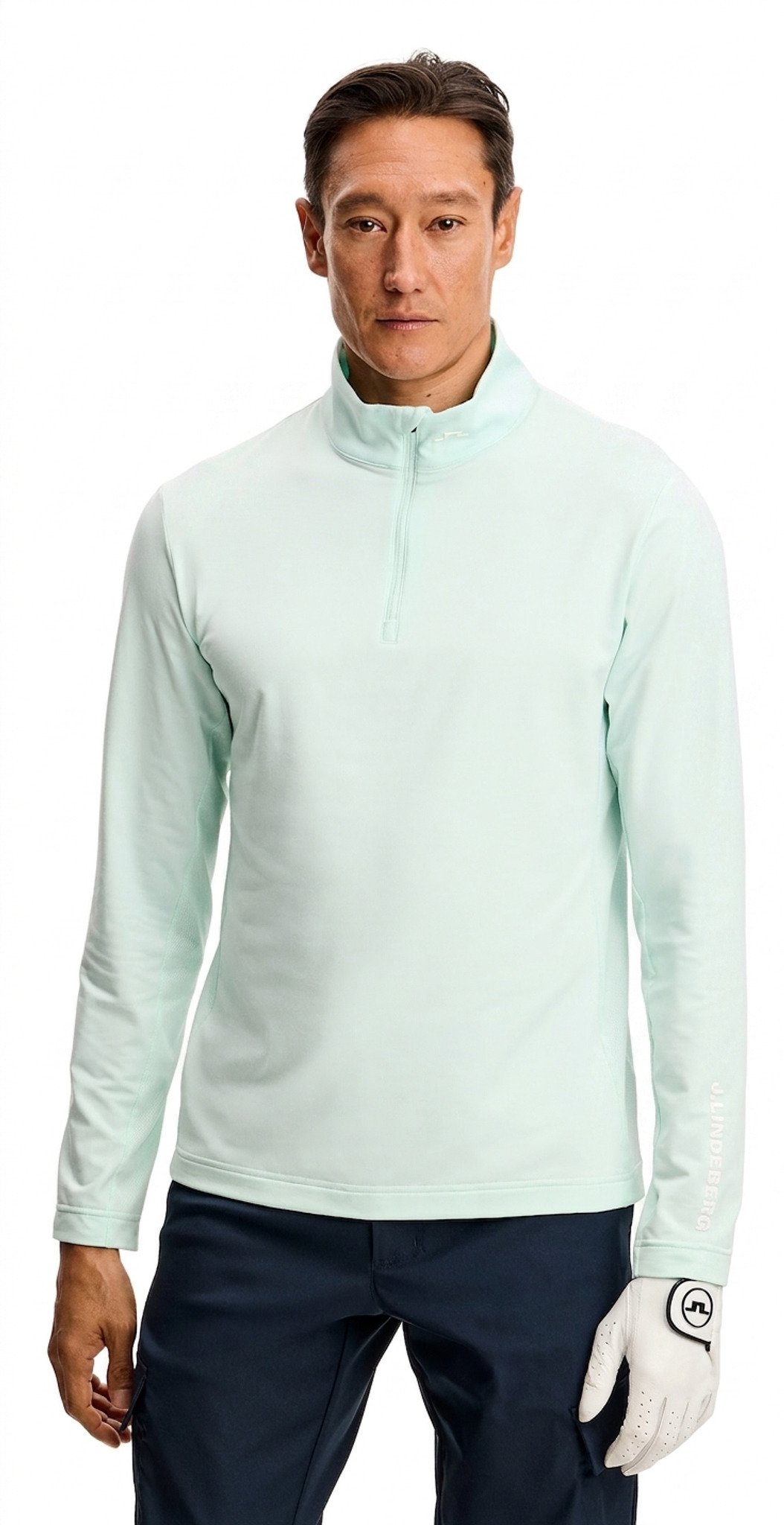 J.Lindeberg Tour Tech Mid Layer pull homme, Bay