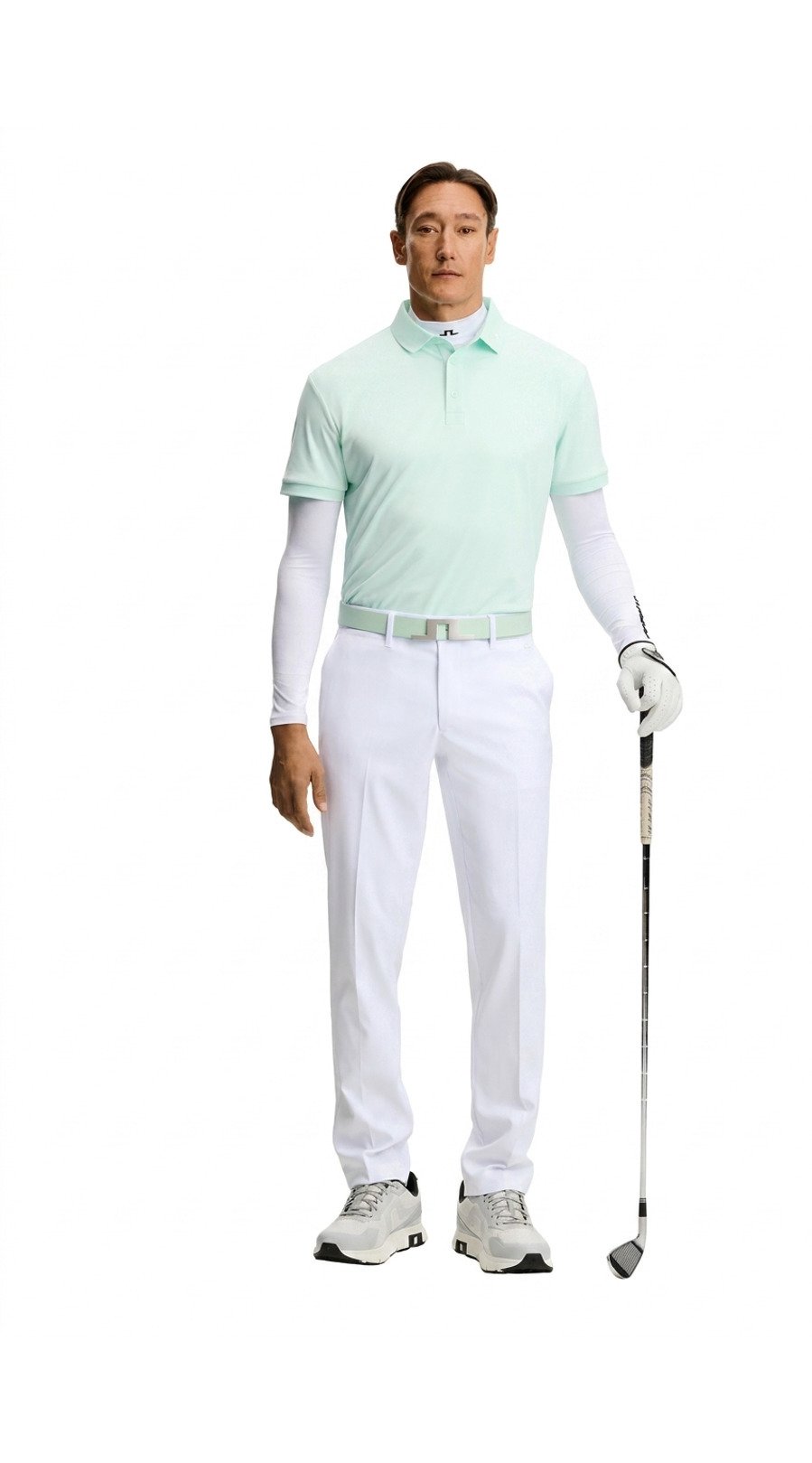 J.Lindeberg Tour Tech polo homme, Bay