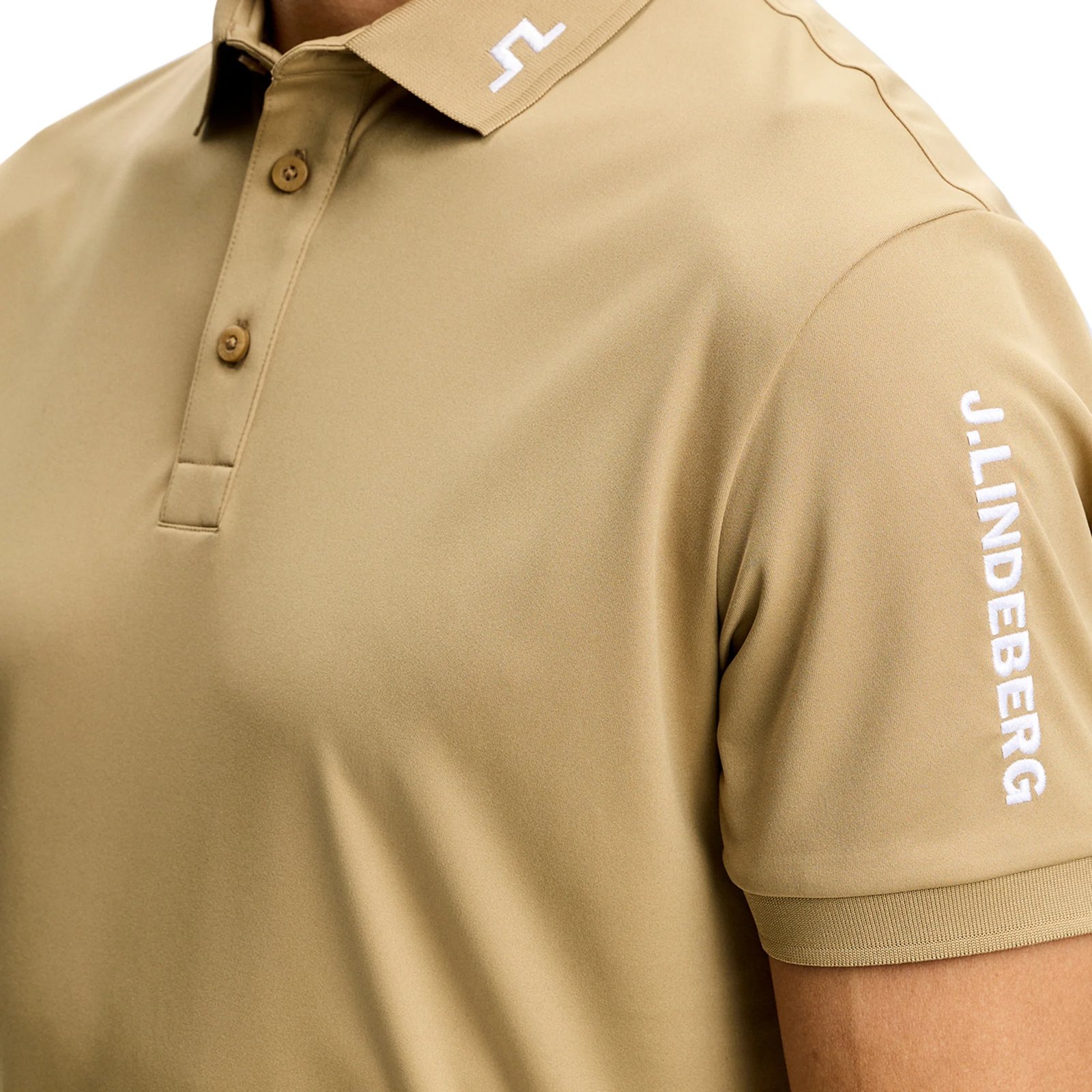 J.Lindeberg Tour Tech polo homme, kelp