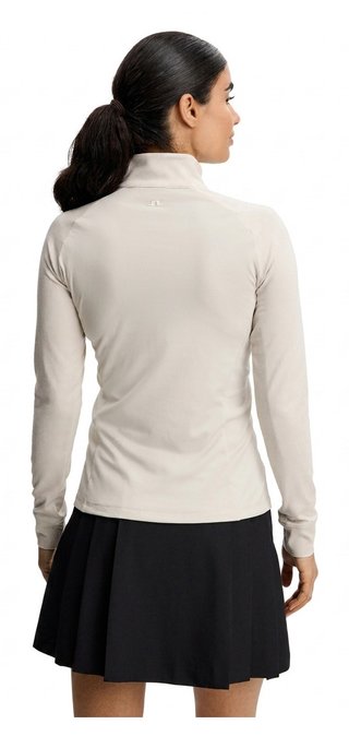 J.Lindeberg Mel Rib Mid Layer veste femme, Moonbeam