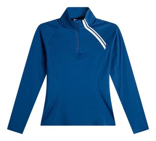 J.Lindeberg Nadu Quarter Zip femmes mid layer, Estate Blue