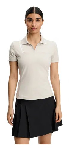 J.Lindeberg Melli polo femme, moonbeam