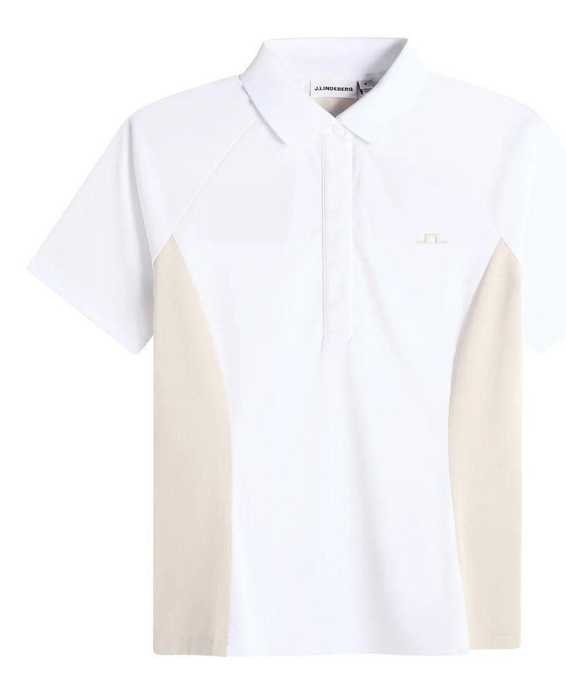J.Lindeberg Isador polo femme, blanc