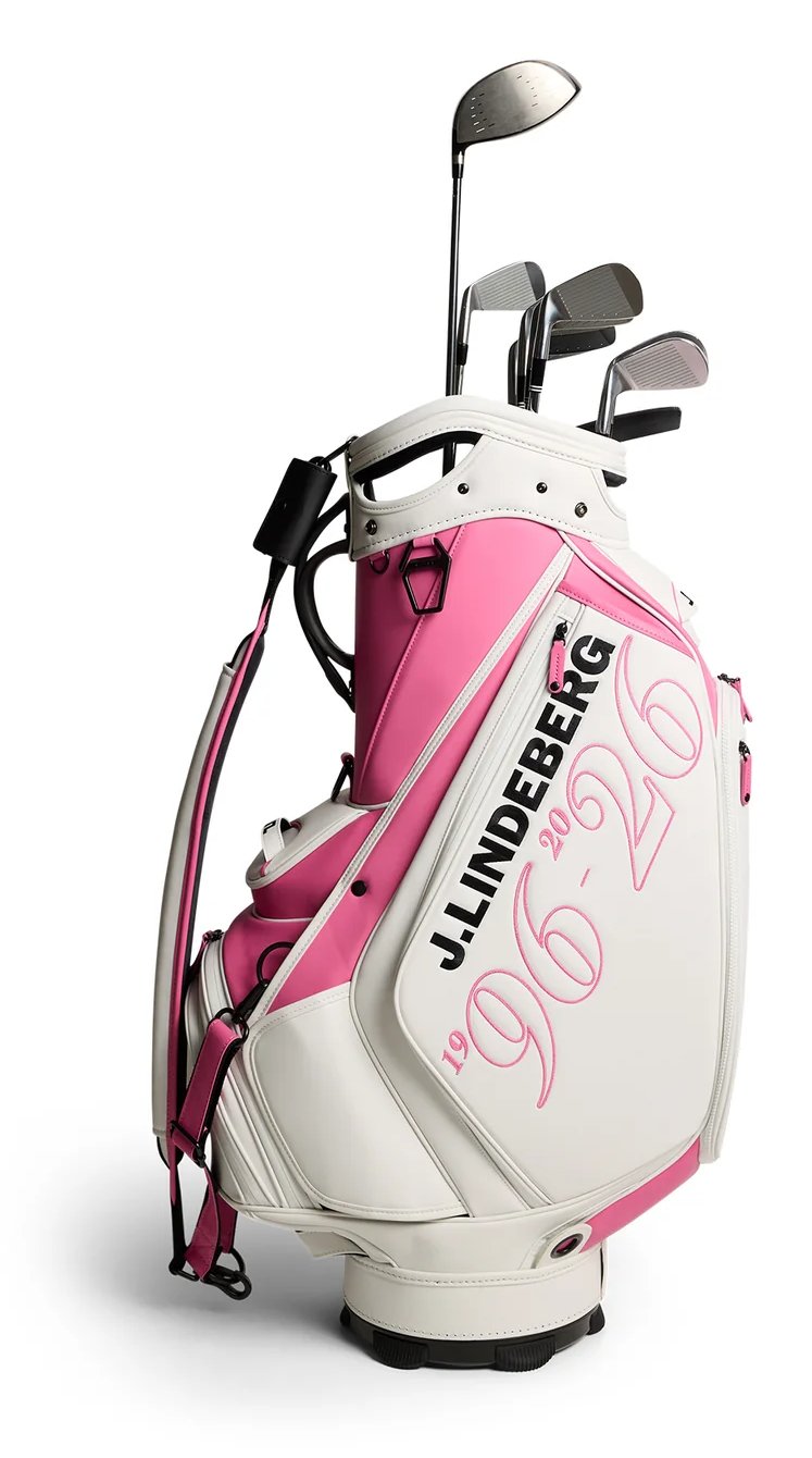 J.Lindeberg 30Y Staff Bag, blanc