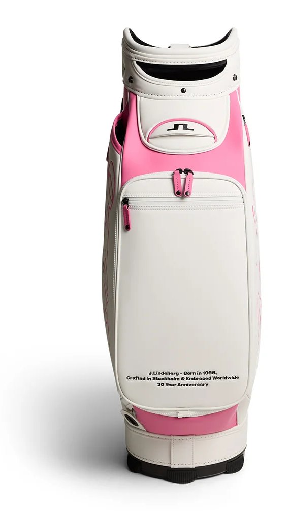 J.Lindeberg 30Y Staff Bag, blanc