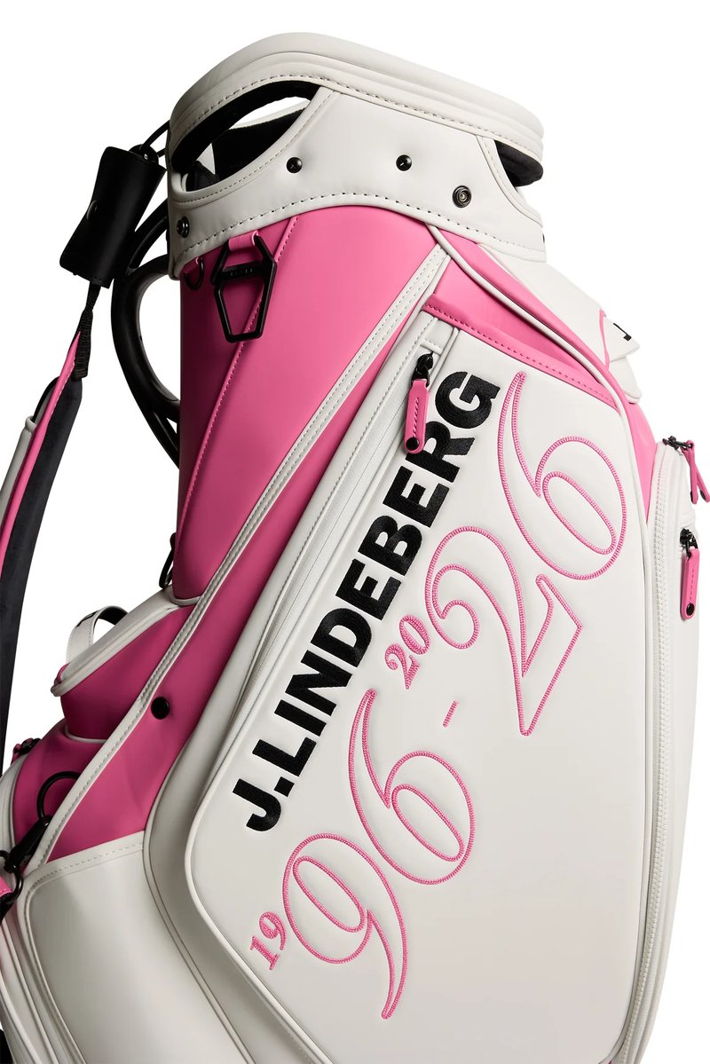J.Lindeberg 30Y Staff Bag, blanc