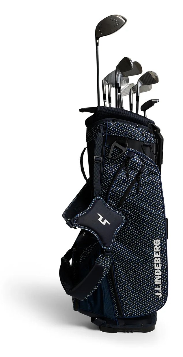 J.Lindeberg JL Flare Printed sac de golf, Ladder Estate Navy