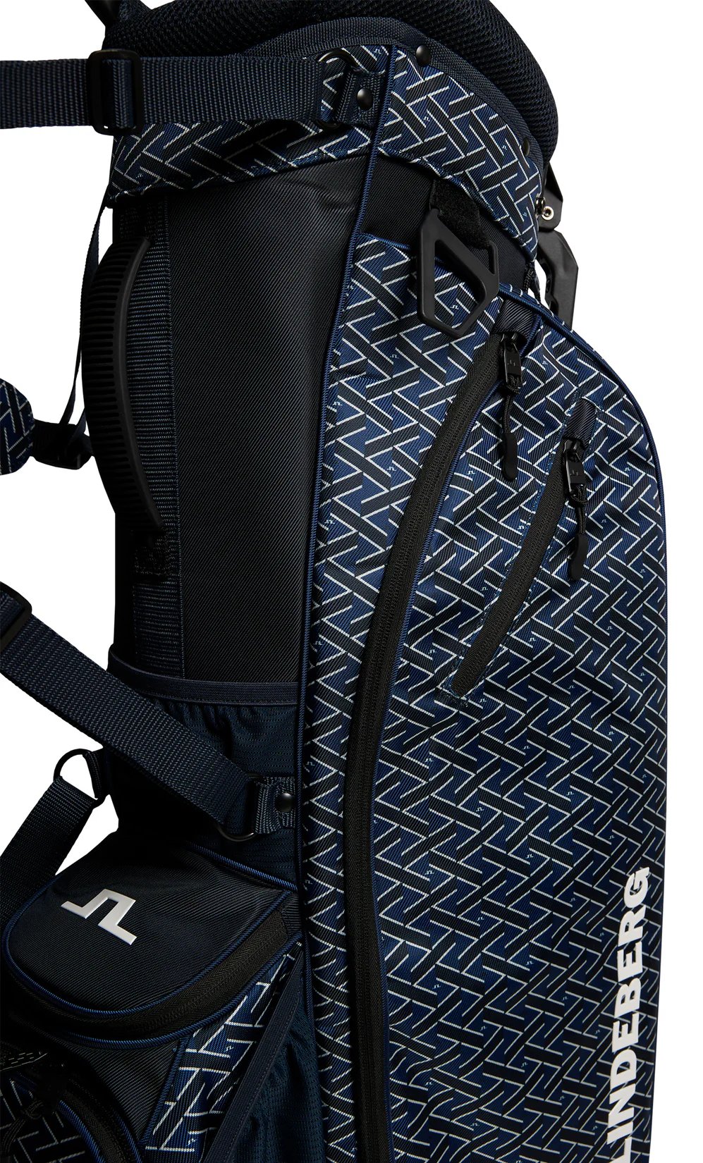 J.Lindeberg JL Flare Printed sac de golf, Ladder Estate Navy