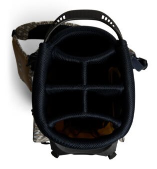 J.Lindeberg JL Flare Printed sac de golf, Ladder White Kelp