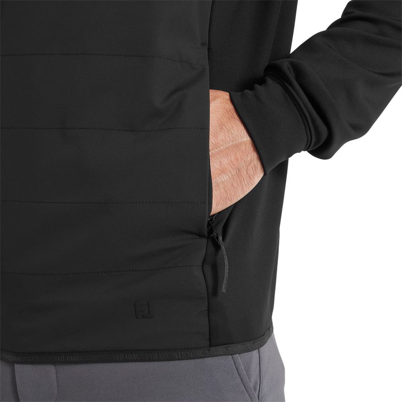 FootJoy ThermoSeries Hybrid sweat à capuche homme, noir