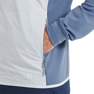 FootJoy ThermoSeries Hybrid sweat à capuche homme, midnight/mist