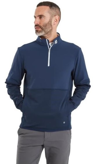 FootJoy ThermoSeries Hybrid Midlayer sweat-shirt homme, navy