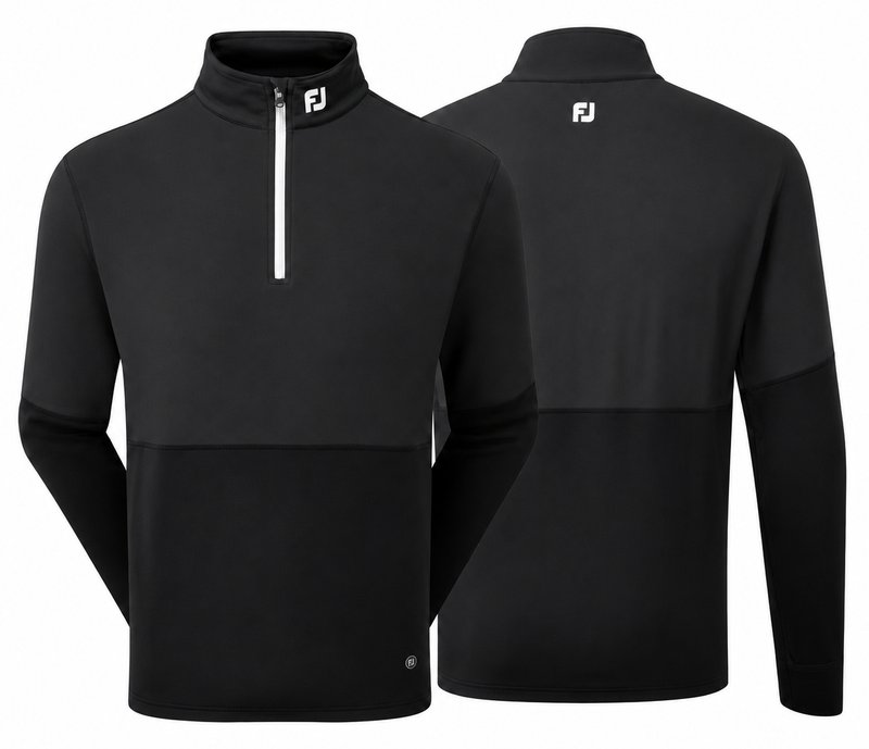 FootJoy ThermoSeries Hybrid Midlayer sweat-shirt homme, noir