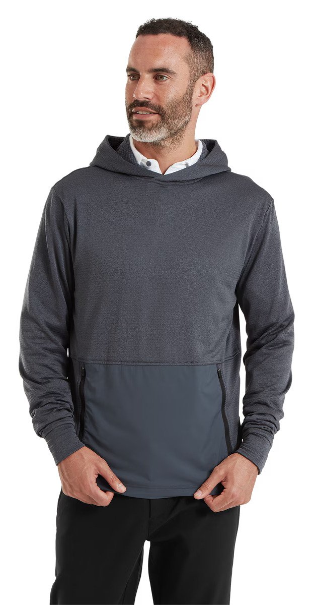 FootJoy ThermoSeries Crossover sweat à capuche homme, charcoal